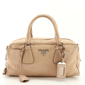 Prada Nappa Antique Leather Handbag Tote